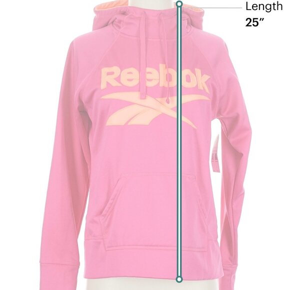 NWT Reebok Size S Pullover Hoodle - Picture 7 of 7
